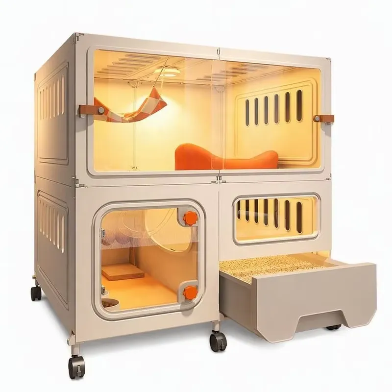 Sustainable Living Spaces - for Luxury Glass Sustainable Cat Villa